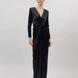 LANA EVENING DRESS, Black