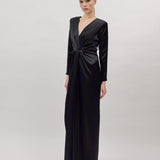 LANA EVENING DRESS, Black