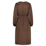 LUNA DRESS, Brown