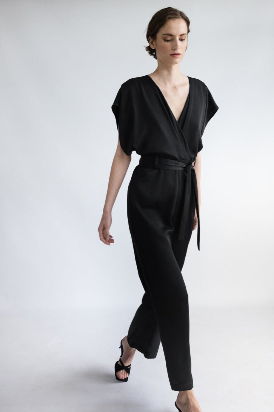 MILAN JUMPSUIT, Black