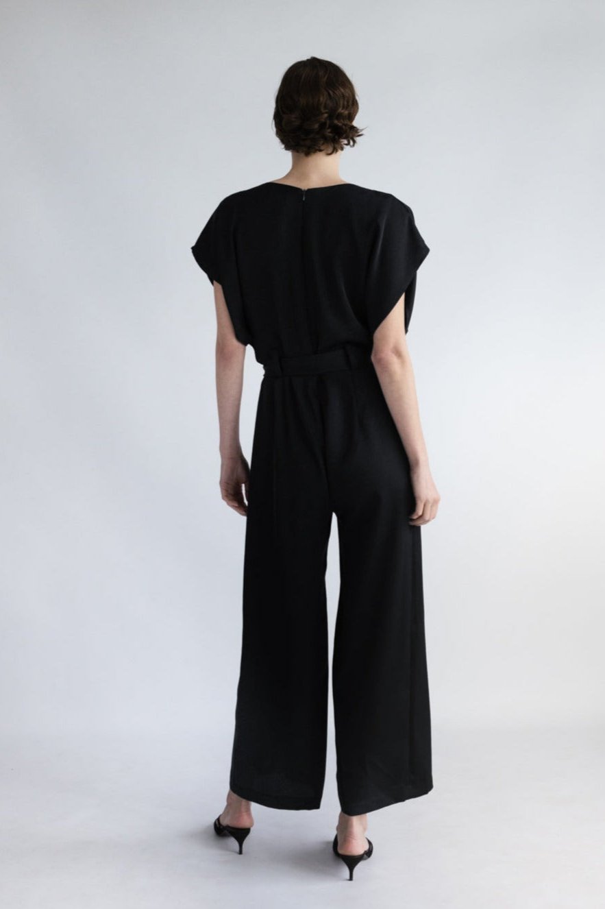 MILAN JUMPSUIT, Black