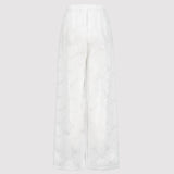 MAY PAILLETTE PANTS, White