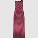 OPAL EVENING DRESS, Cherry