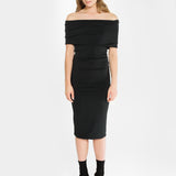 SIENNA DRESS, BLACK