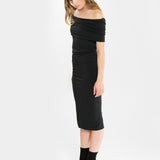 SIENNA DRESS, BLACK