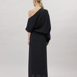 SORROW MAXI DRESS, Black