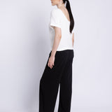 ALICE SATIN T-SHIRT, White