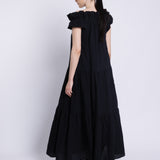 BLOOM MAXI DRESS, Black