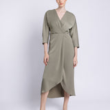 CHARLI DRESS, Light Khaki