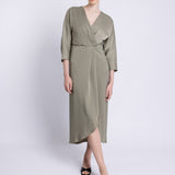 CHARLI DRESS, Light Khaki