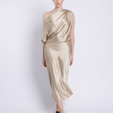 GRACE DRESS, Champagne