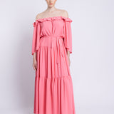 PRISCILLA MAXI DRESS, Rose