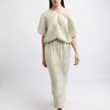 SHELL SKIRT, Ivory