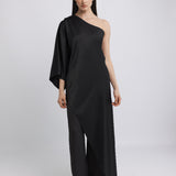 SHOULDER TOP, Black