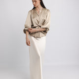 SUE BLOUSE, Latte