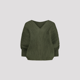 SHELL BLOUSE, Khaki