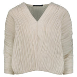 SHELL BLOUSE, Ivory