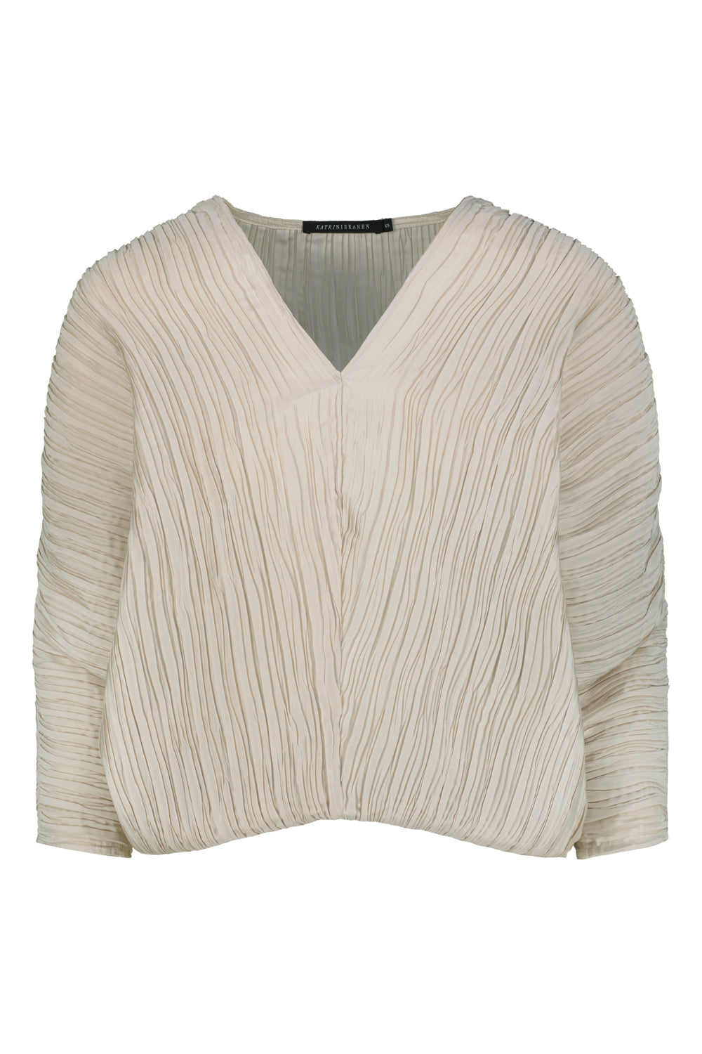 SHELL BLOUSE, IVORY