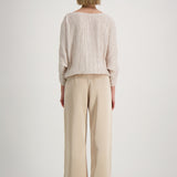 SHELL BLOUSE, Ivory