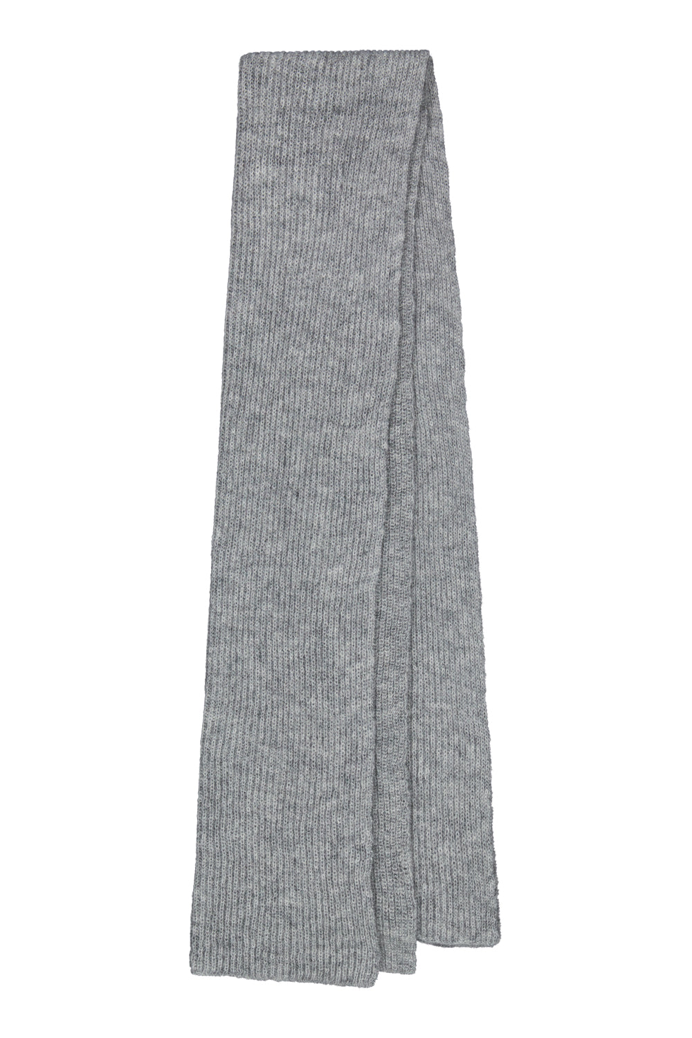 SOFI MOHAIR SCARF, Grey Melange