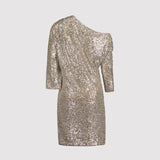 SORROW PAILLETTE DRESS, Silver