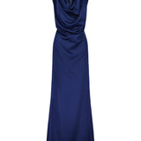 THELMA EVENING DRESS, Dark blue