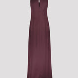 THELMA EVENING DRESS, Wine