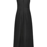 THELMA EVENING DRESS, BLACK