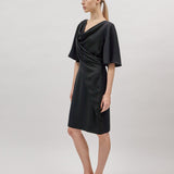 VENLA DRESS, Black