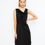 VIOLA DRESS, BLACK