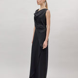 VIOLA EVENING DRESS, Black