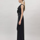 VIOLA EVENING DRESS, Black