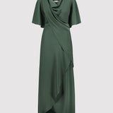VENLA EVENING DRESS, Salvia