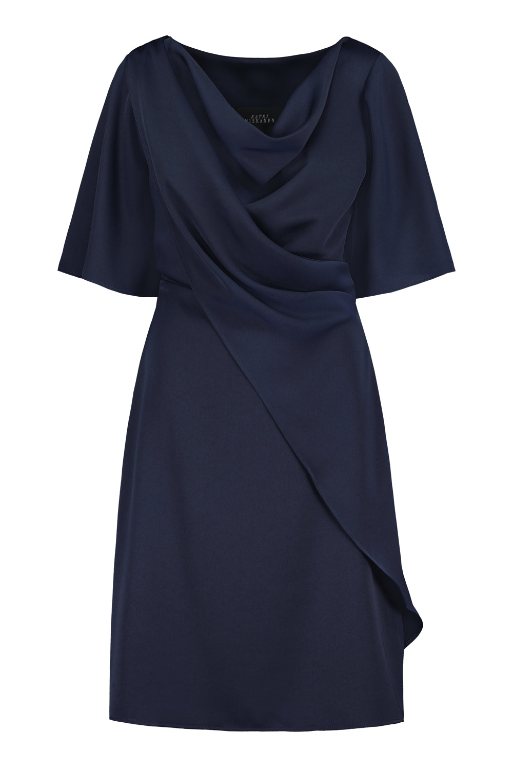 VENLA DRESS, DARK BLUE