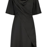 VENLA DRESS, BLACK