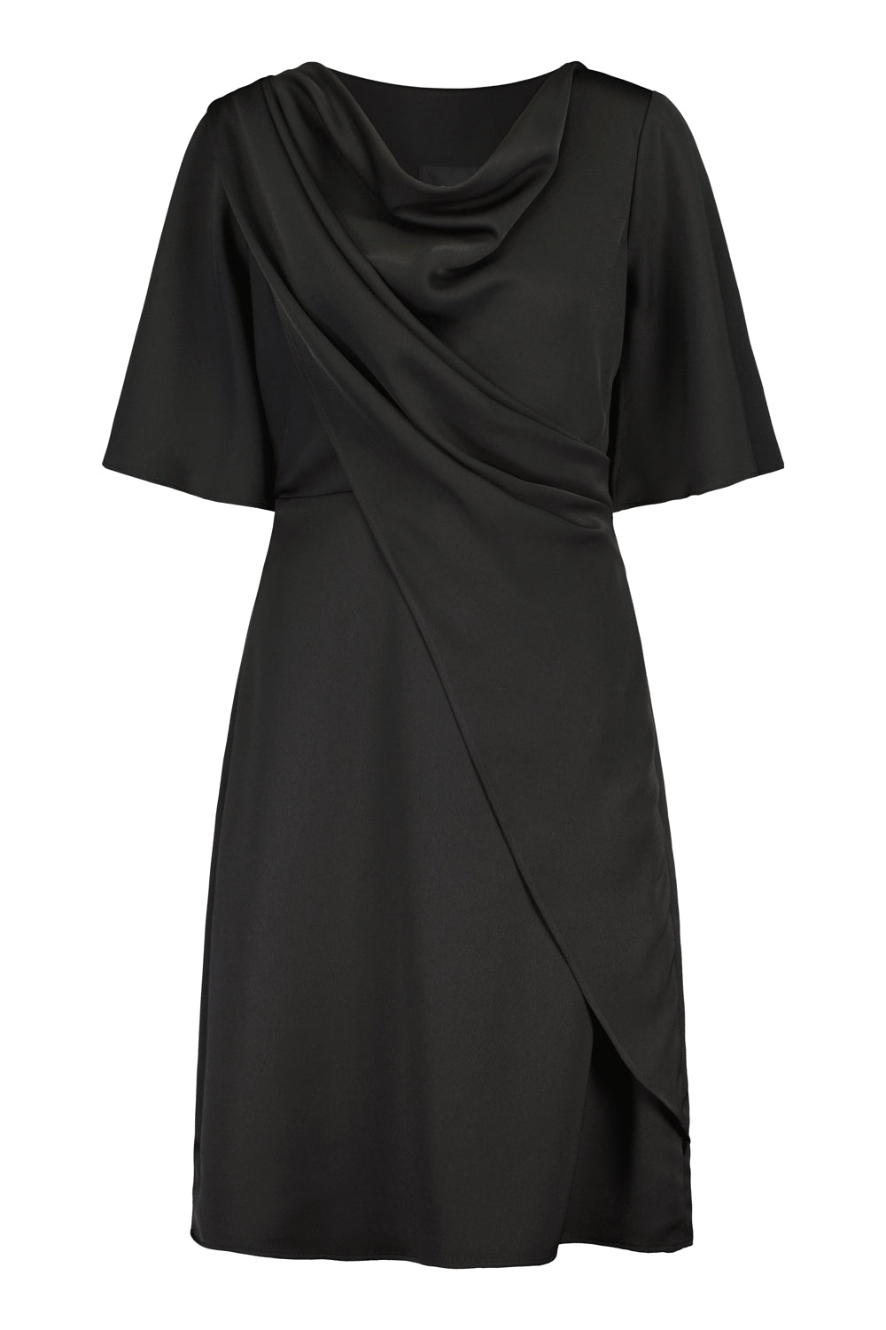 VENLA DRESS, BLACK