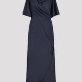 VENLA EVENING DRESS, Dark blue