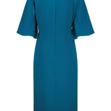 VERA DRESS, PETROL