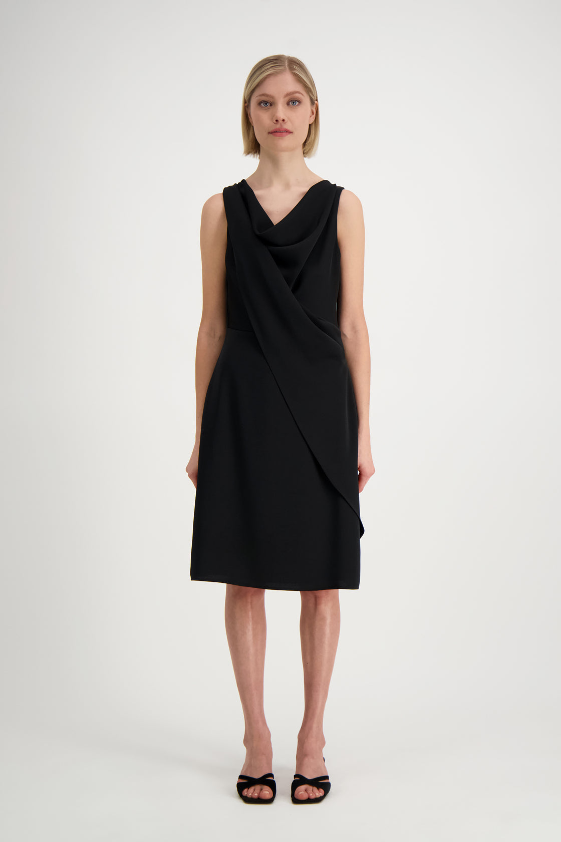 VIOLA DRESS, BLACK