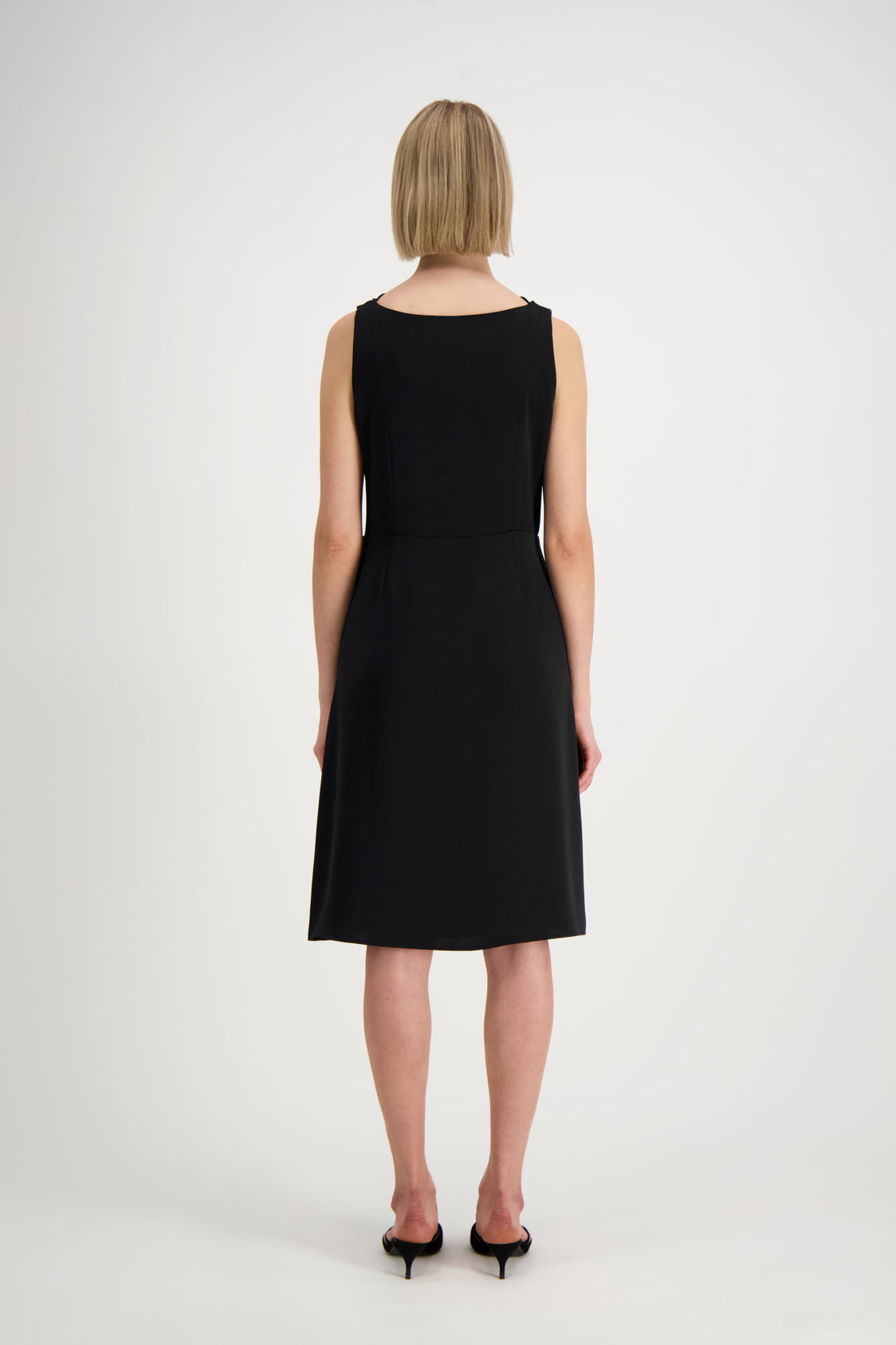 VIOLA DRESS, BLACK