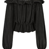 VIVECA TOP, Black