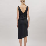 WATERLILY DRESS, Black