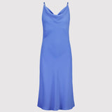WAVE COCKTAIL DRESS, Bluebell