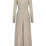 WERA EVENING DRESS, Silver glitter