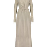 WERA EVENING DRESS, Silver glitter