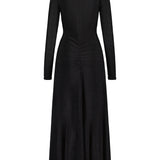 WERA EVENING DRESS, BLACK GLITTER