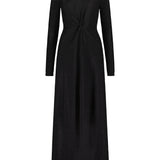 WERA EVENING DRESS, BLACK GLITTER