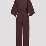 VENICE JUMPSUIT, Wine