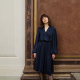 MALLA DRESS, Dark blue