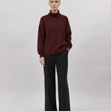 BEATE SWEATER, Wine